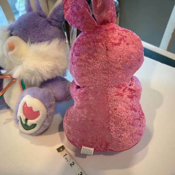 ADORABLE PLUSH BUNNY TRIO - TWO NEW WITH TAGS - Picture 7 of 9